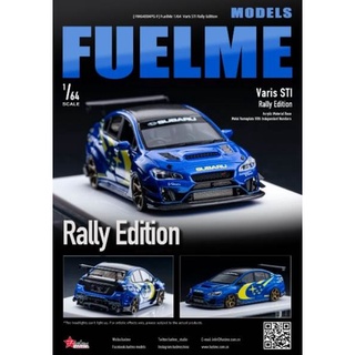 Fuelme 1/64 : FM64004PG-F : Varis Subaru WRX STI VAB/S4 Wide Body Rally Ver. Blue