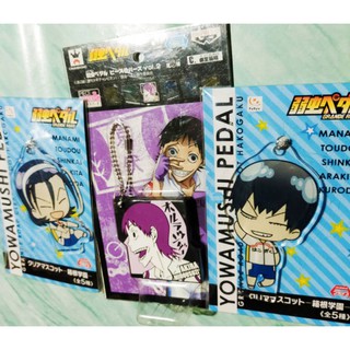 การ์ตูน อนิเมะ ญี่ปุ่น โอตาคุน่องเหล็ก ของแท้ มังงะ จักรยาน Yowamushi Pedal พวงกุญแจอะคริลิค ยางตัน Banpresto FuRyu