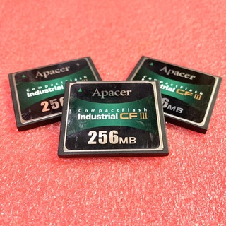 การ์ดหน่วยความจําแฟลช 256mb Cf Card Apacer ขนาดกะทัดรัด สําหรับอุตสาหกรรม