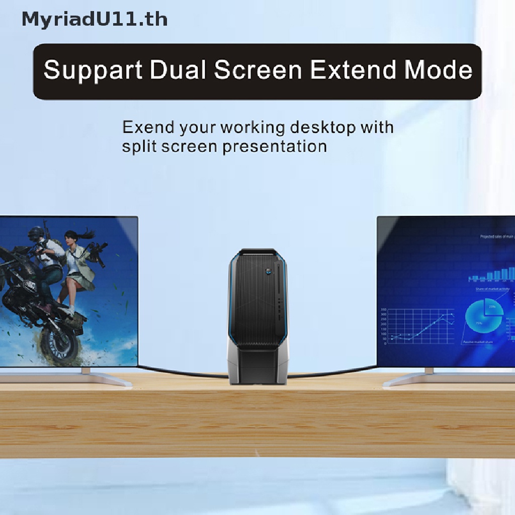 【MyriadU】 8K 4K HDR 165Hz 60Hz DP Cable Displayport 1.4 Cable Cable DP to DP Cable #8