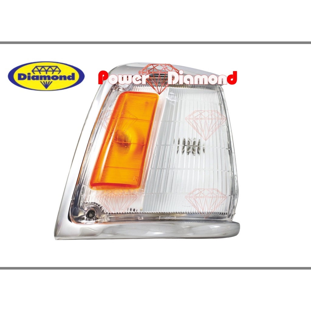 ขาวส้ม เสื้อไฟเลี้ยวมุม ไฟเลี้ยว ไฟหรี่มุม เสื้อไฟมุม TOYOTA MIGHTY X ปี 1989 - 1994 โตโยต้า ไมตี้เอ