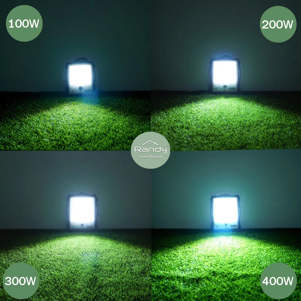 [🔥โค้ดลด ]Randy 2 in 1 ไฟ+กล้องวงจรปิดพลังงานแสงกล้อง2ล้าน แรนดี้ 100w 200w 300w 400wไฟโซล่าเซล 2.4g thumbnail 6