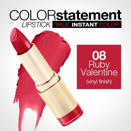 Milani Color Statement Lipstick, Ruby Valentine No.08