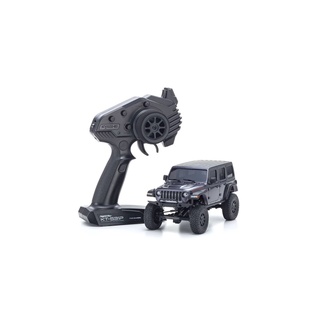 Kyosho รถบังคับ MINI-Z 4×4 Series Readyset JeepⓇ Wrangler Unlimited Rubicon Granite Crystal Metallic 32521GM