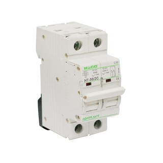 เบรกเกอร์ เบรกเกอร์ HACO H7-50/2C 50A 2P เบรกเกอร์ ตู้ไฟ งานระบบไฟฟ้า CIRCUIT BREAKER HACO H7-50/2C 50A 2P