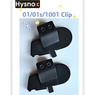 ของแท้ Hysnox HY-01S/HY-01/1001 คลิปหนีบหูฟัง อุปกรณ์เสริมรถจักรยานยนต์ 2 ชิ้น