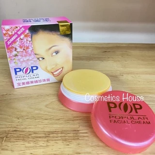 ครีมป๊อบ POP POPULAR FACIAL CREAM ครีมป๊อบ ป๊อบชมพู(แท้💯%) ครีมรักษาฝ้า กระ จุดด่างดำ
