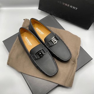 รองเท้า เบอเบอร์รี่ Logo signature Loafer Shoes งานออริ ไซด์ : 39 | 40 | 41 | 42 | 43 | 44 ถ่ายสดจากสินค้าจริง100%