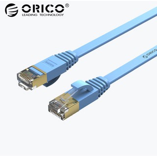 ORICO Cat7 Ethernet Cable RJ45 Cat 7 Flat Network Lan Cable RJ45 Patch Cord for PC Router Laptop Cable Ethernet