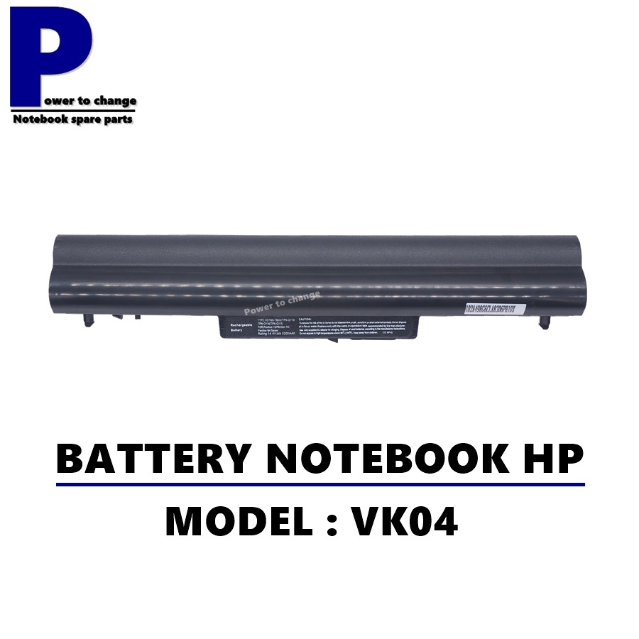 BATTERY NOTEBOOK HP VK04 , HP 15 / แบตเตอรี่โน๊ตบุ๊ค HP เทียบ (OEM)