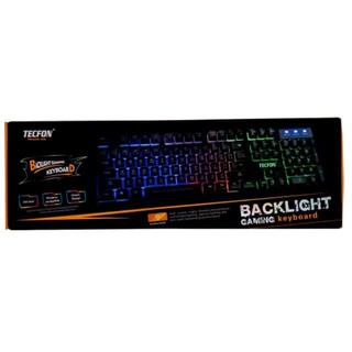 Tecfon K-596 Rainbow Backlight Gaming Keyboard คีย์บอร์ด เกมมิ่ง