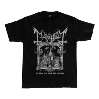 Kaos Mayhem Live in Montreal เสื้อยืดลําลอง แขนสั้น คอกลม พิมพ์ลาย Kaos สีดํา