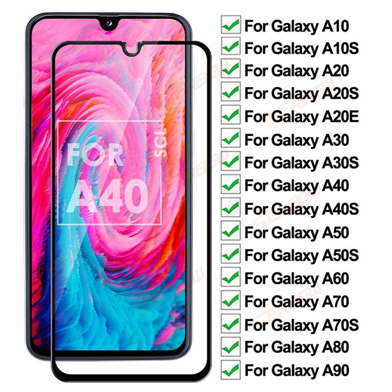 SAMSUNG 200D Anti-BurstกระจกนิรภัยสําหรับSamsung galaxy A10 A20 A30 A40 A50 A60 A70 A80 A90 ป้องกันห