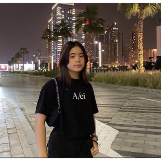 เสื้อยืดผู้หญิง - A/ei NIANA ยูนิเซ็กซ์ สุนทรียศาสตร์ แถลงการณ์ TSHIRT TEES