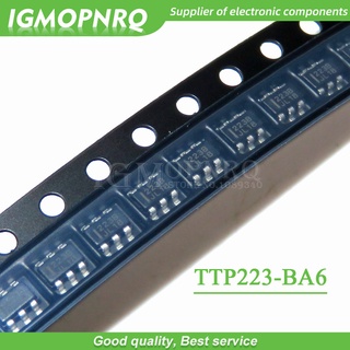 ชิปวงจรรวม TTP223-BA6 TTP223 BA6 223B SOT23-6 200 ชิ้นต่อล็อต