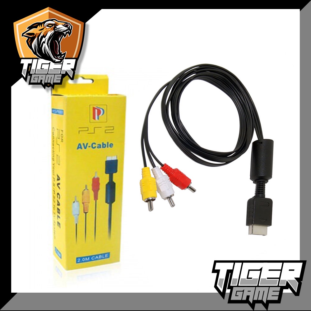 สาย AV PS2 (AV Cable for Ps2)(AV Ps.2)(Ps2 AV cable)(Ps2 Cable)