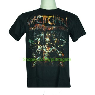 เสื้อวง Whitechapel เสื้อไซส์ยุโรป ไวท์ชาเปล PTA1369 เสื้อยืดวงดนตรีร็อค