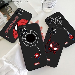 Compatible With Samsung Galaxy S21 FE Plus Ultra S21+ 5G สำหรับ Case Cute Spiderman เคส เคสโทรศัพท์ เคสมือถือ