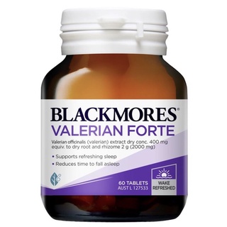 Blackmores Valerian Forte 2000 mg 60 Tablets (โปรดระวังสินค้าเลียนแบบ)
