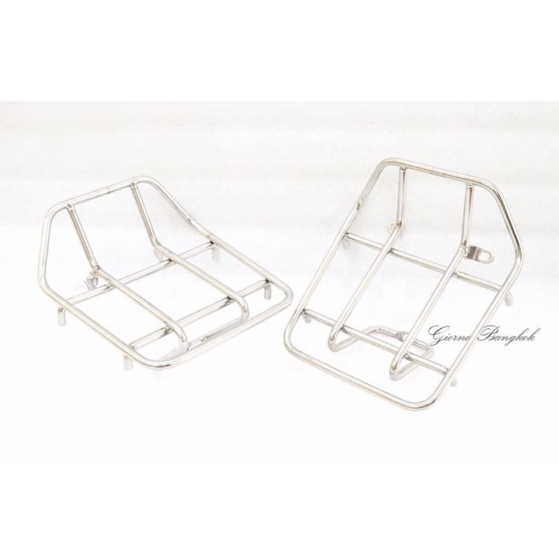 ตะแกรงท้าย แต่ง Honda Giorno 50 cc AF24, Giorcub Stainless แท้