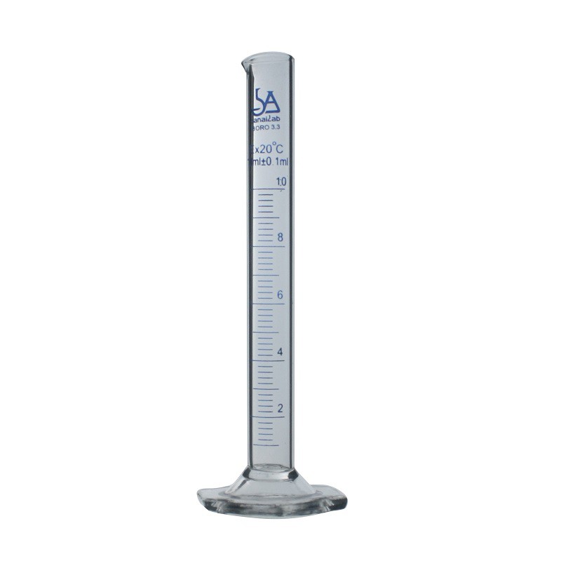 กระบอกตวงแก้ว 10 มิลลิลิตร (Measuring Cylinder 10 Ml.) | Shopee Thailand