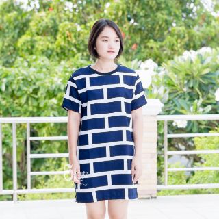 NAVY Brick Sport Dress