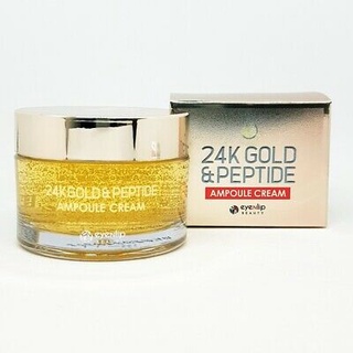 Eyenlip 24K Gold &amp; Peptide Ampoule Cream 50g Whitening Anti Wrinkle