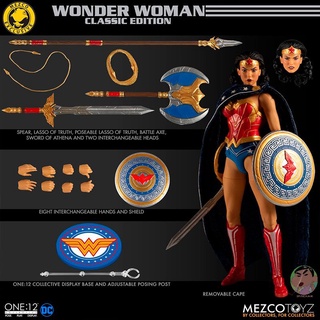 MEZCO 1/12 DC 1984 Wonder Woman Classic Edition ฟิกม่า แอ็คชั่นฟิกเกอร์