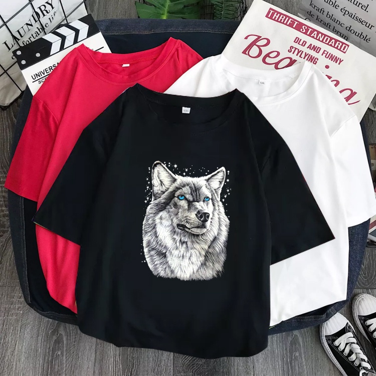 D261(พร้อมส่ง）เสื้อยืดแขนสั้ง สำหรับชายและหญิง.ลายแฟชั่งนานาชาติ ใส่เทียวออกกำลังกายได้