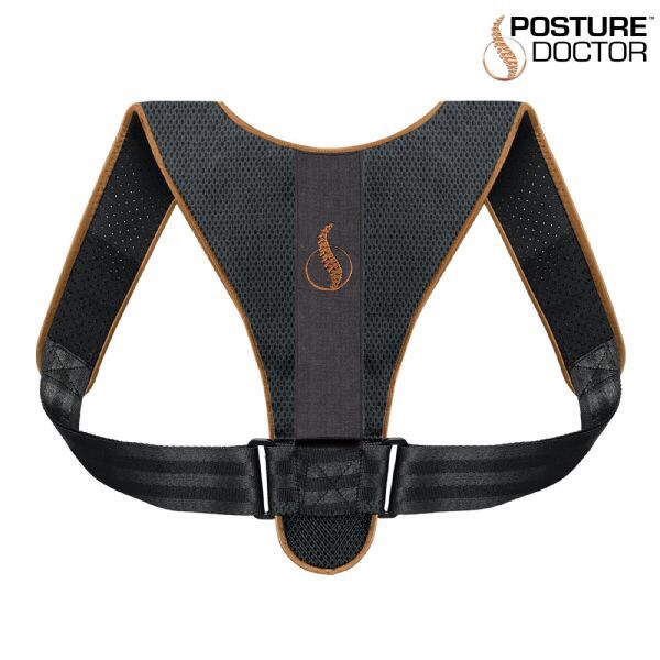 Premium Posture สายดัดหลังตรง สายรัดปรับสรีระ (B2)ที่รัดหลังตรง ดัดหลังตรง แก้หลังค่อม หลังค่อม ไหล่ห่อ แก้ปวดหลัง