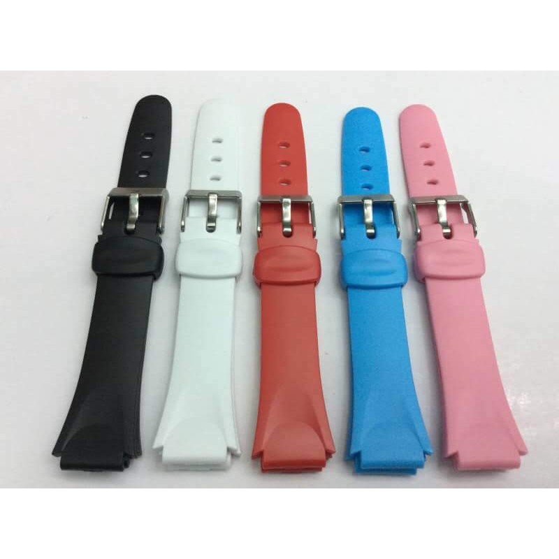 𝗚𝗤 𝘄𝗮𝘁𝗰𝗵 สายนาฬิกา สายยาง คาสิโอ รุ่น casio LW-200