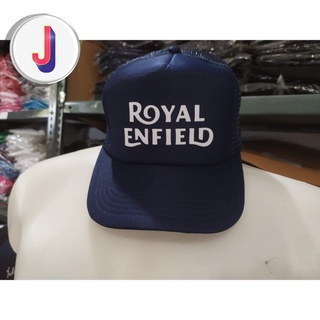 Royal ENFIELD หมวกตาข่าย TRUCKER สําหรับผู้ชาย