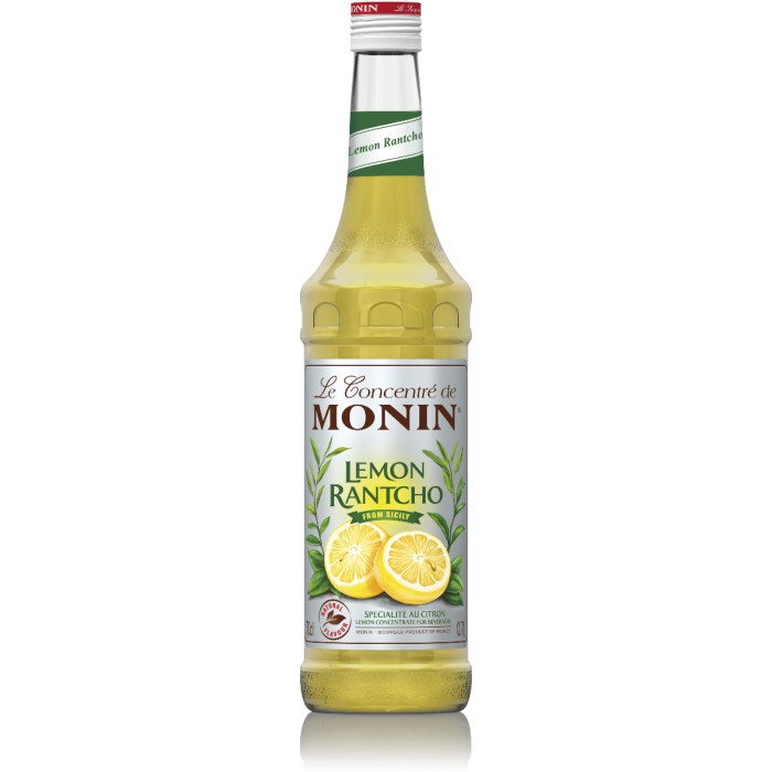 โมนิน ไซรัป Lemon Rantcho (Monin Syrup Lemon Rantcho) 700 ml.