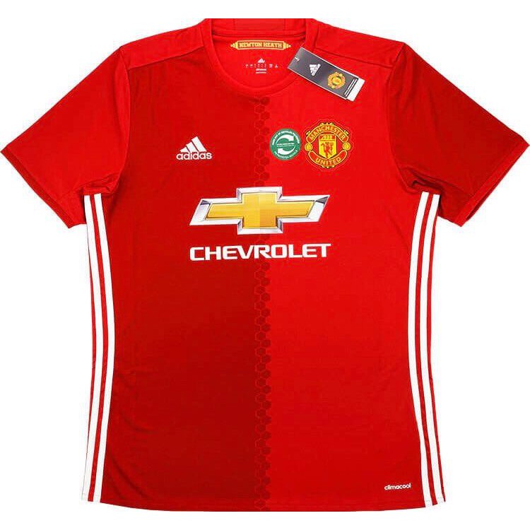 **Sold Out **เสื้อฟุตบอลแมนยูชุดเหย้า 2016/2017 เบอร์ชื่อ ROONEY#10  Size L (40-44นิ้ว) ของแท้ใหม่ป้