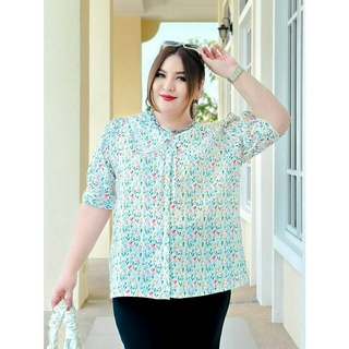 🔥Plussize🔥เสื้อคนอ้วน🔥 อก 50"  อก 54"