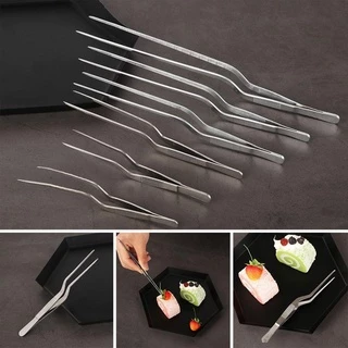 BEAU1 Food Tweezer เครื่องมือห้องครัวการนําเสนอการให้บริการสแตนเลส