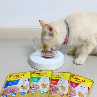 [ยกโหล] Me-O Delite มีโอ ดีไลท์ อาหารเปียกแมวชนิดซอง 70g ยกโหล 12 ซอง มีให้เลือก 11 รสชาติ