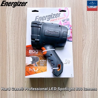 Energizer® Hard Case® Professional LED Spotlight, IPX4 Water Resistant, 800 lumens 475m ไฟฉาย สปอตไลท์ ความสว่างสูง