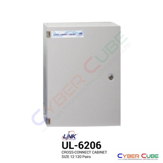 LINK UL-6206 CROSS-CONNECT CABINET SIZE 12, 32 x 35 x 11 ( ตู้โทรศัพท์แบบใหม่ Cross Connect )