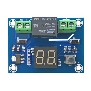 Xh-m662 โมดูลสวิตช์จับเวลาดิจิทัล นับถอยหลัง ตัดการเชื่อมต่อ