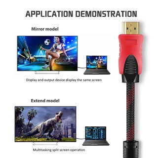 สายHDMI 1.5เมตร สาย(B0008/B0009) TV HDMI 1.5 เมตร สายต่อHDMI ยาว 1.5เมตร / 3เมตร