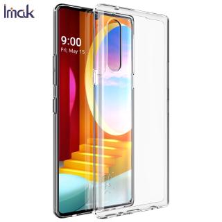 Original Imak Casing LG Velvet 5G / 4G Transparent Soft TPU Back Case LG LM-G910EMW LM-G900EM LM-G900N Clear Silicone Shockproof Cover