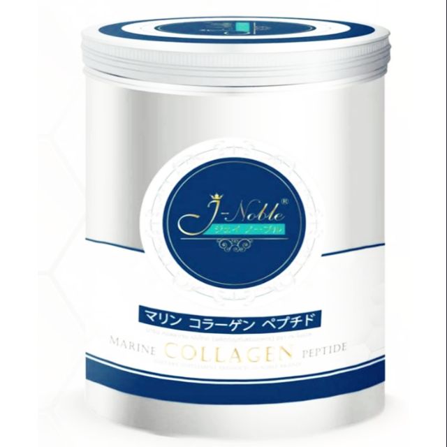 J NOBLE Collagen 1000 g มารีน คอลลาเจน เปปไทด์ ผสานพลัง สารสกัดธรรมชาติ บำรุงกระดูกและผิว เกรดพรีเมี