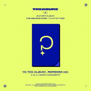 [withmuu,YG POB/PRE-ORDER] TREASURE - THE SECOND STEP : CHAPTER TWO / (YG TAG ALBUM) / 2nd MINI ALBUM (RANDOM ver.)