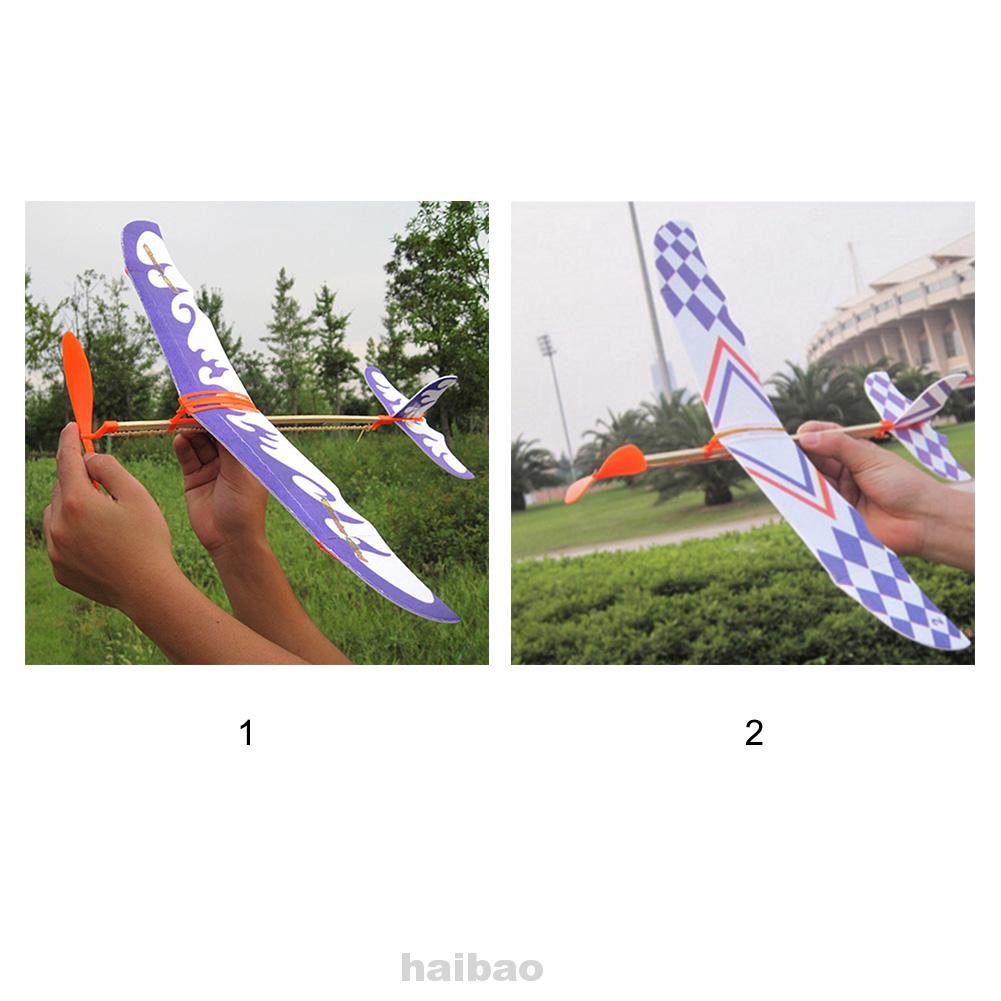Aircraft Model Rubber Band Powered Children Educational Toys - haibao1 ...