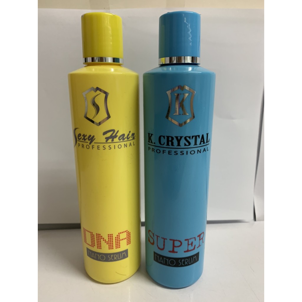 DNA เซรั่มบำรุงผม เค คริสตัล นวด-อบไอน้ำ ผสมยืด ดัด ทำสี