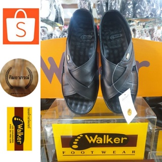 Walker shoes รองเท้าวอล์รเกอร์ รหัส M4473 รองเท้าหนังสวมสำหรับผู้ชาย