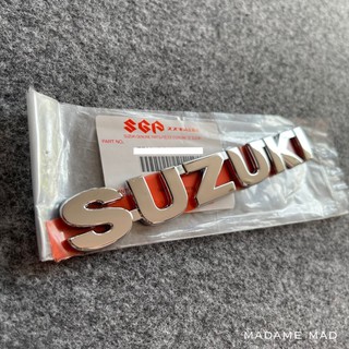 แท้ศูนย์ 💯% โลโก้ SUZUKI ติดท้าย ขนาด 15.5x2.3cm (UOR-77831-54GB0-0PG)