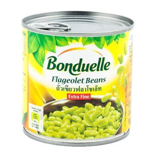 Bonduelle Green Flagedet Bean 400g บอนดูเอลถั่วเขียวฟลาเกด 400 กรัม