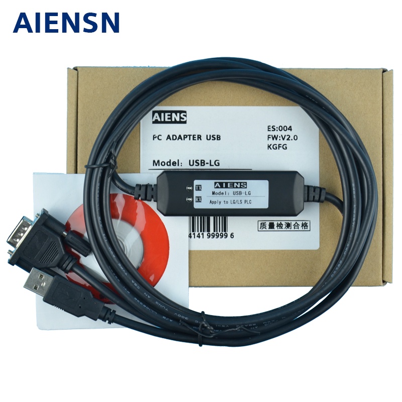 BH เหมาะสําหรับสายการเขียนโปรแกรม LS/LG PLC USB-LG ข้อมูลดาวน์โหลดสายการสื่อสาร K120S K7M PLC